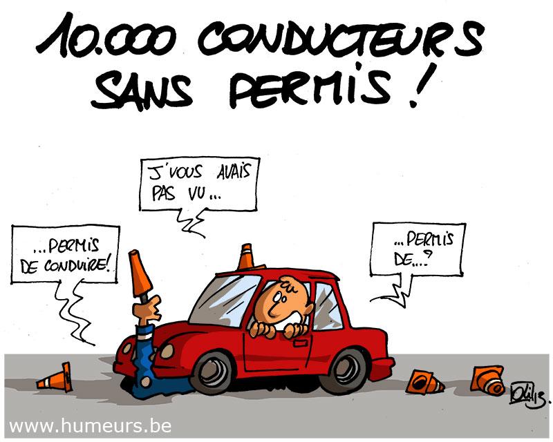 Hollande veut réformer le permis de conduire  (par Man) - Humour  Actualités Citations et Images