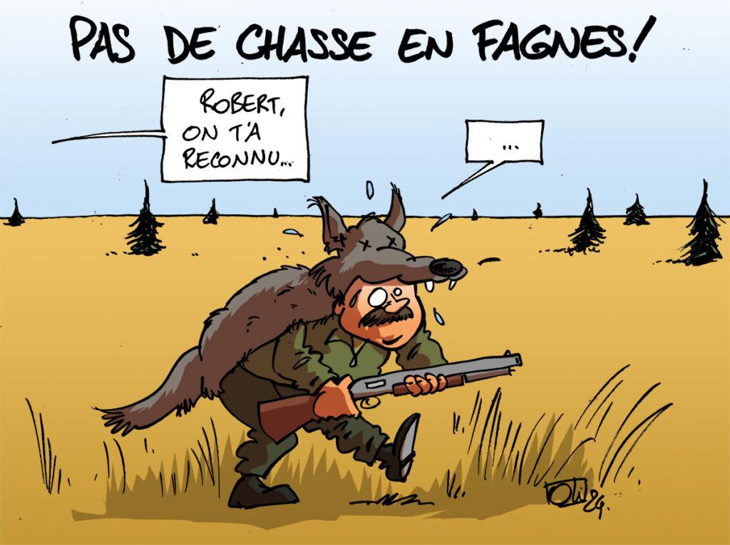 Pas de chasse en Fagne !