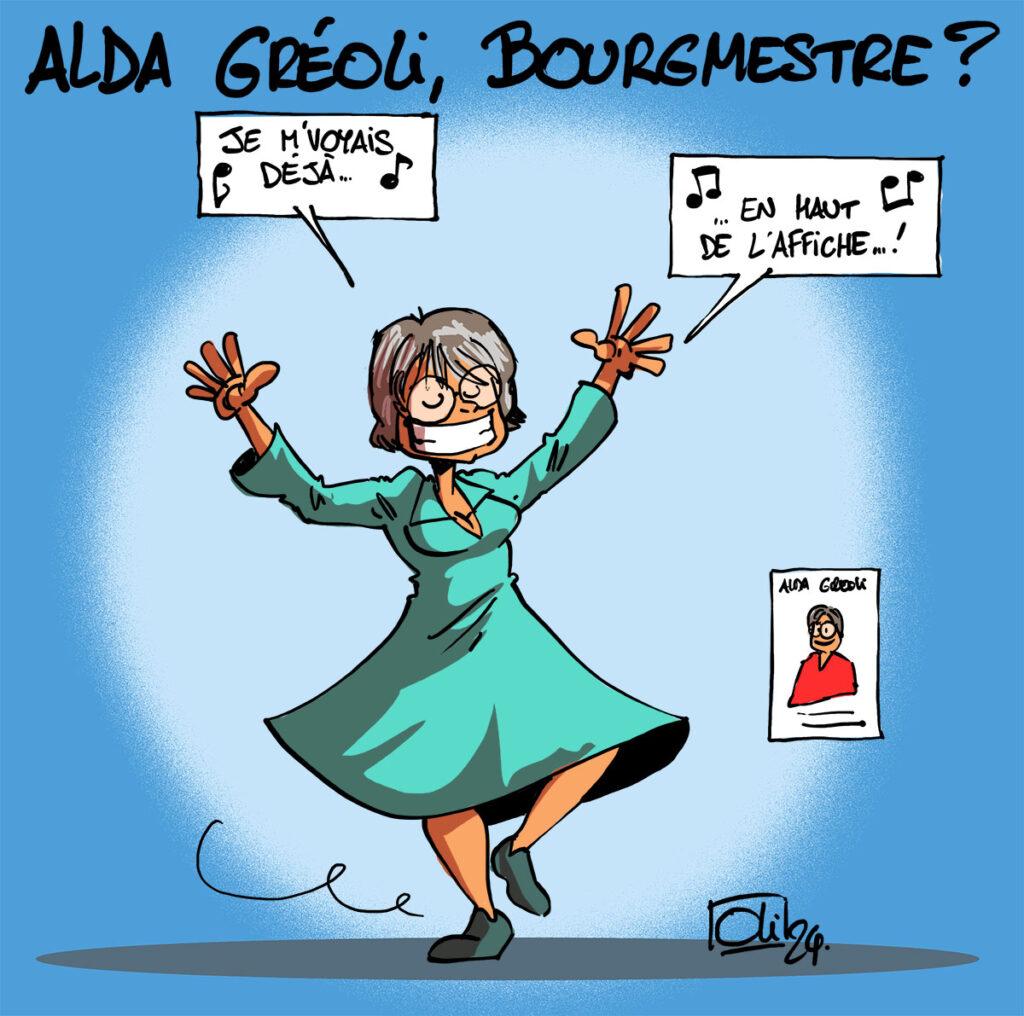 Alda Greoli se voit déjà bourgmestre !