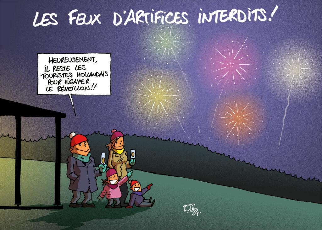 Les feux d'artifices interdits !